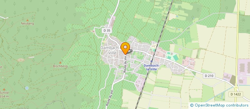 localisation de l'entreprise MADAME MARIE-CLAUDE OSTERTAG  BLIENSCHWILLER