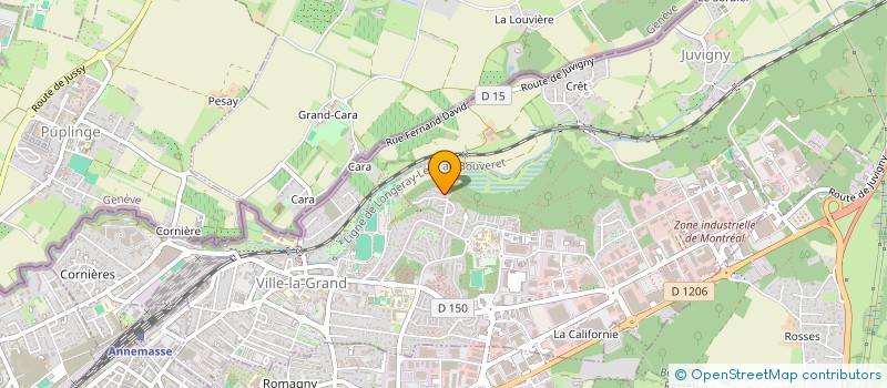 localisation de l'entreprise MADAME MARIE-CLAUDE OTHENIN-GIRARD  VILLE-LA-GRAND