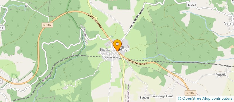 localisation de l'entreprise MADAME MARIE CLAUDE PHILIPPON  VAZEILLES-LIMANDRE