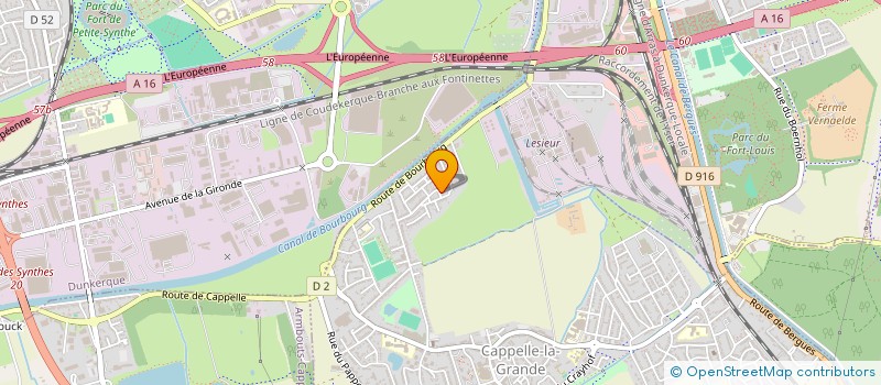 localisation de l'entreprise MADAME MARIE-CLAUDE PICAVEZ  CAPPELLE-LA-GRANDE