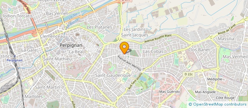 localisation de l'entreprise MADAME MARIE CLAUDE QUINSAC à PERPIGNAN