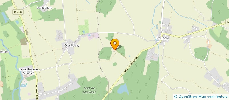 localisation de l'entreprise MADAME MARIE-CLAUDE RAIGNAULT  CHARNY OREE DE PUISAYE