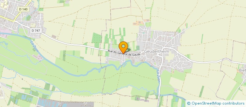 localisation de l'entreprise MADAME MARIE-CLAUDE RIBERI  GEUDERTHEIM