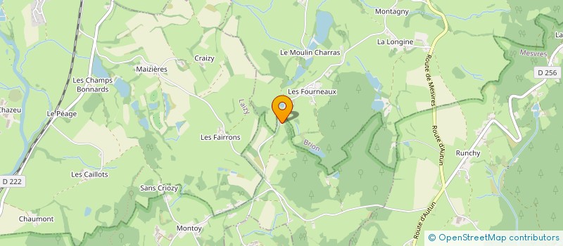 localisation de l'entreprise MADAME MARIE CLAUDE RIBOURTOUT  BRION