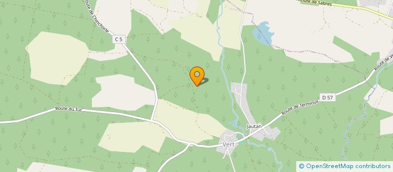 localisation de l'entreprise MADAME MARIE CLAUDE ROCHER  VERT