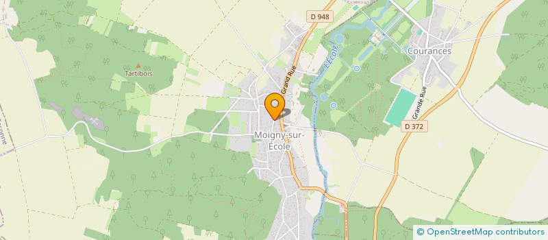 localisation de l'entreprise MADAME MARIE-CLAUDE ROULON à MOIGNY-SUR-ECOLE