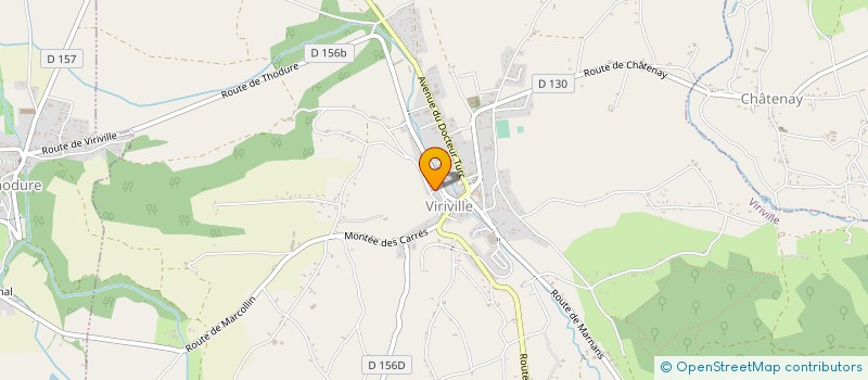 localisation de l'entreprise MADAME MARIE CLAUDE SAGE à VIRIVILLE