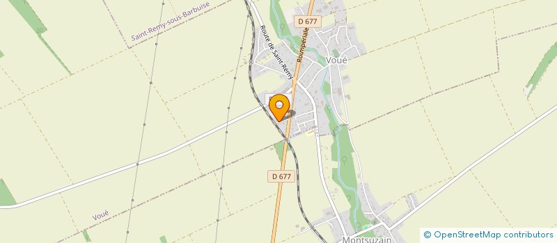 localisation de l'entreprise MADAME MARIE-CLAUDE SALVADOR  VOUE