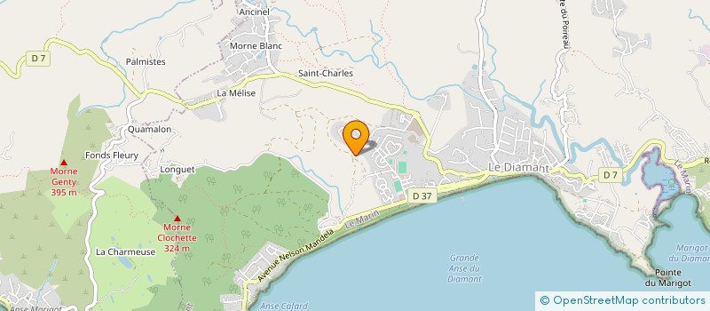 localisation de l'entreprise MADAME MARIE-CLAUDE SAMSON  DIAMANT