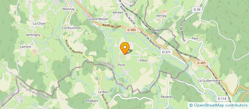 localisation de l'entreprise MADAME MARIE-CLAUDE SANPEDRO  CHAUFFAILLES