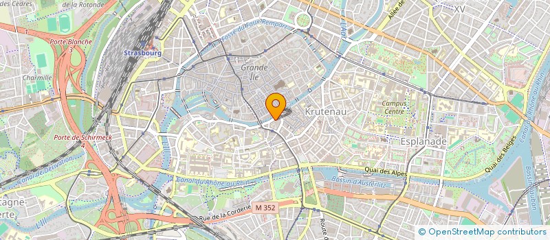 localisation de l'entreprise MADAME MARIE-CLAUDE SCHMUTZ  STRASBOURG