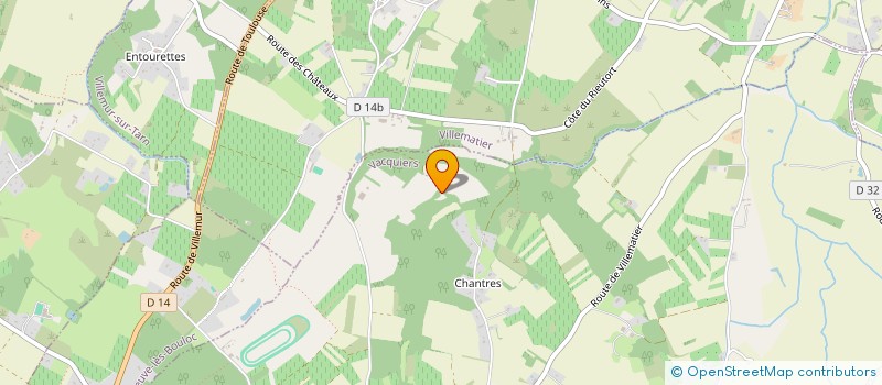 localisation de l'entreprise MADAME MARIE-CLAUDE SEGONZAC  VACQUIERS