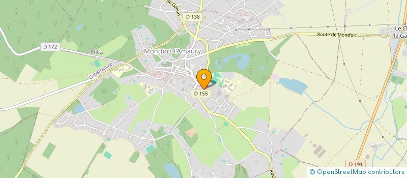 localisation de l'entreprise MADAME MARIE-CLAUDE SEIVERT  MONTFORT-L'AMAURY
