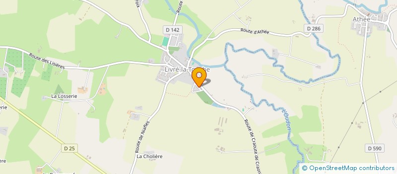 localisation de l'entreprise MADAME MARIE CLAUDE SERVEAU à LIVRE-LA-TOUCHE