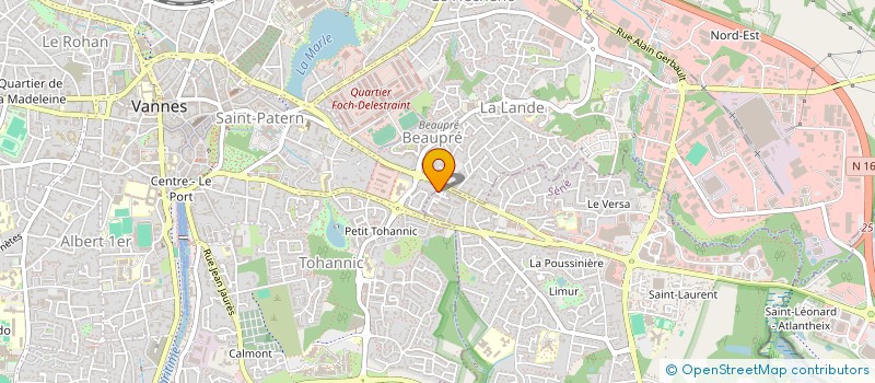 localisation de l'entreprise MADAME MARIE-CLAUDE SERVOISE  SENE