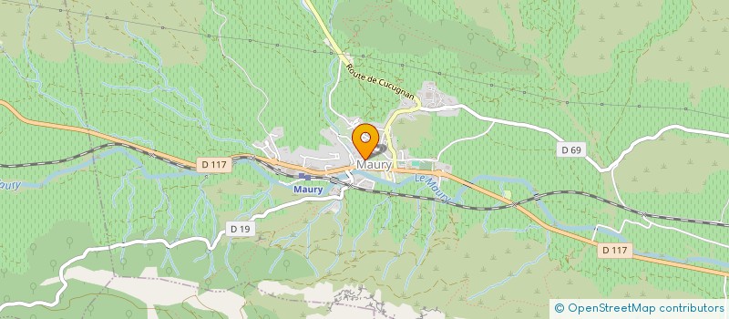 localisation de l'entreprise MADAME MARIE-CLAUDE SIFFRE  MAURY