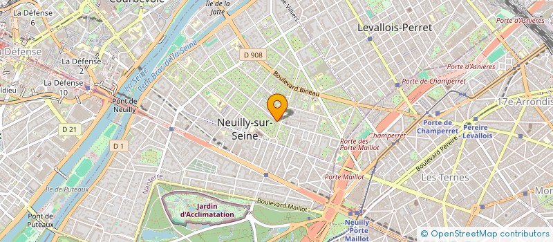 localisation de l'entreprise MADAME MARIE-CLAUDE SOISSON à NEUILLY-SUR-SEINE