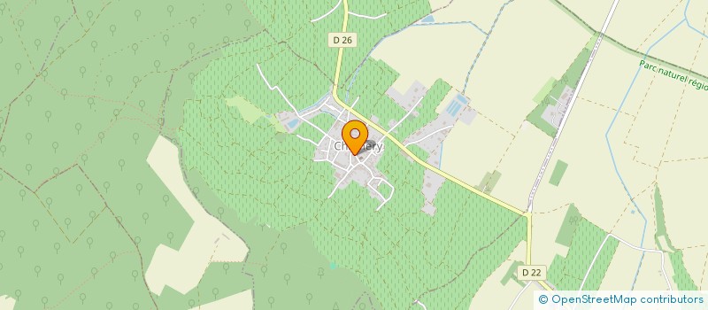 localisation de l'entreprise MADAME MARIE-CLAUDE THIBAULT  CHAMERY