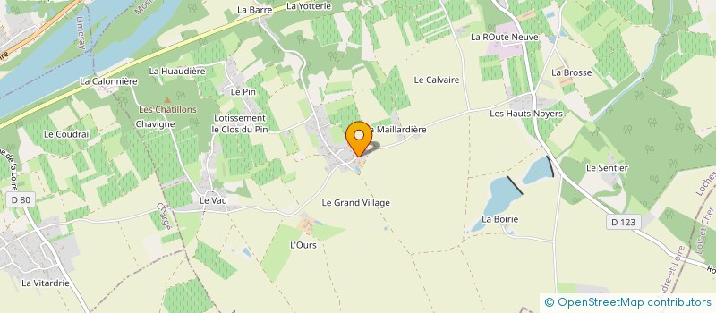 localisation de l'entreprise MADAME MARIE-CLAUDE THIERRY  MOSNES