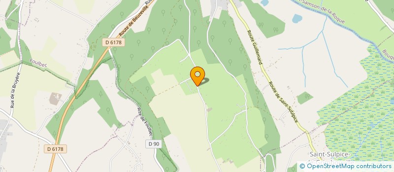 localisation de l'entreprise MADAME MARIE CLAUDE VAN RIEL  FOULBEC