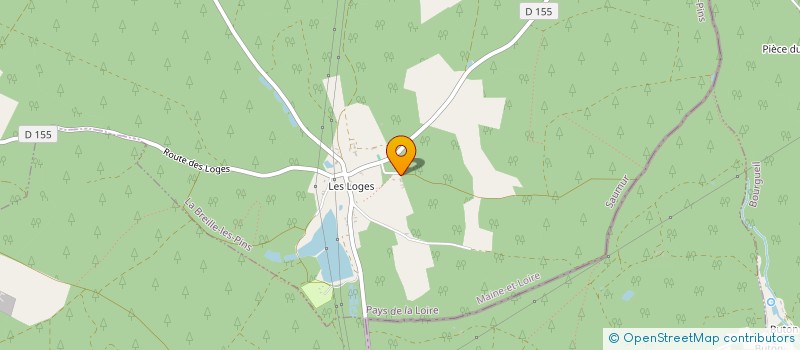 localisation de l'entreprise MADAME MARIE-CLAUDE VARIN  LA BREILLE-LES-PINS