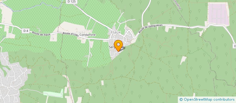 localisation de l'entreprise MADAME MARIE CLAUDE VERDAN  FLAUX