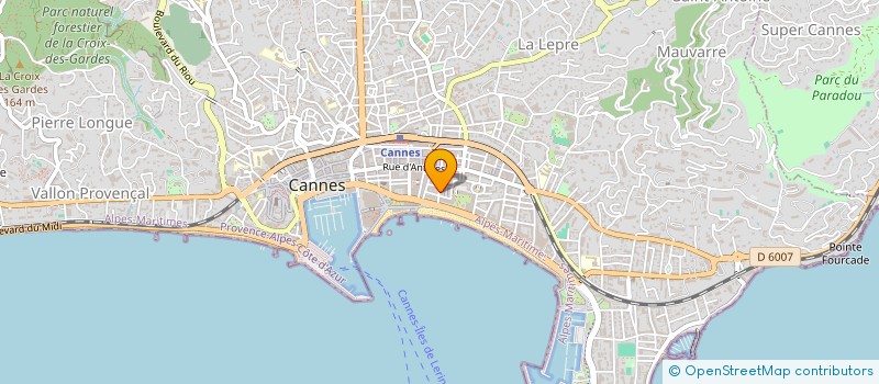 localisation de l'entreprise MADAME MARIE CLAUDE VONGVAY à CANNES