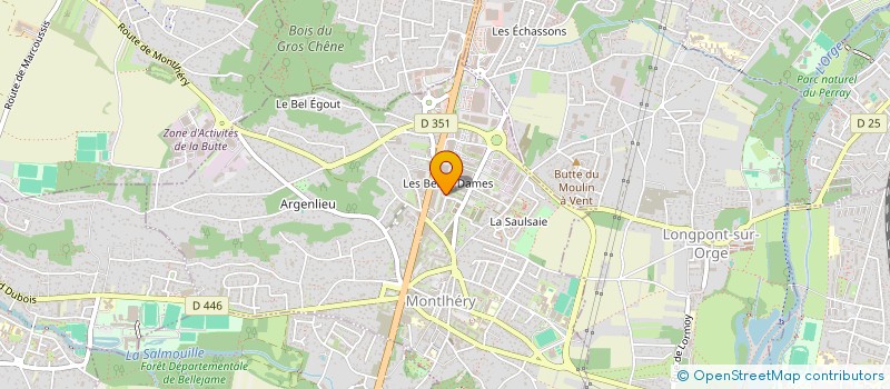 localisation de l'entreprise MADAME MARIE-CLAUDIE SAVIGNY à MONTLHERY