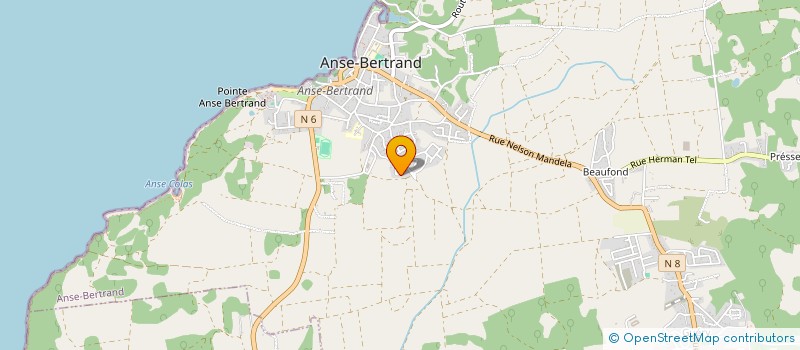 localisation de l'entreprise MADAME MARIE-CLAURY ETENNA  ANSE-BERTRAND