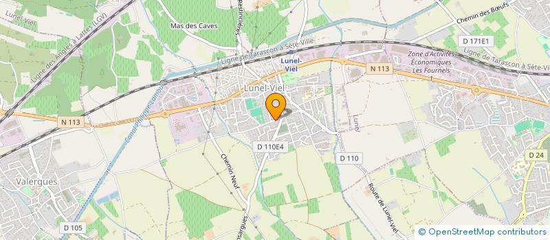 localisation de l'entreprise MADAME MARIE CLAVEL à LUNEL-VIEL