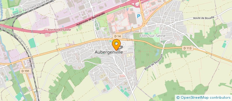 localisation de l'entreprise MADAME MARIE CLAVIER-CAUDERON à AUBERGENVILLE