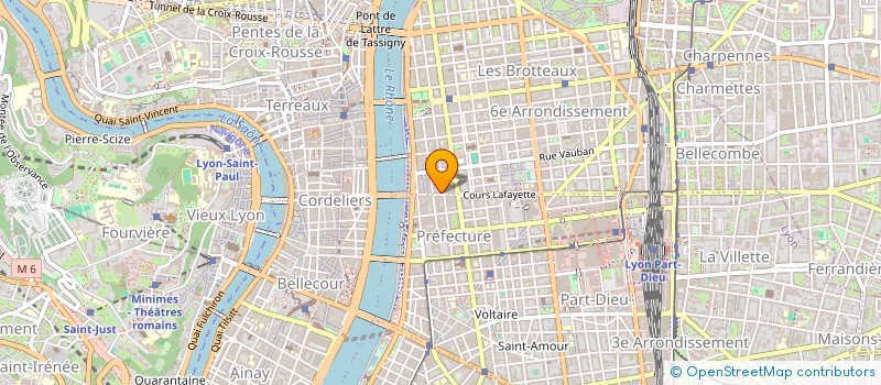 localisation de l'entreprise MADAME MARIE CLAYETTE  LYON