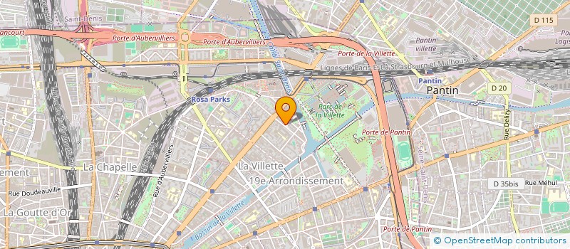 localisation de l'entreprise MADAME MARIE-CLEMENCE BERTRAC  PARIS