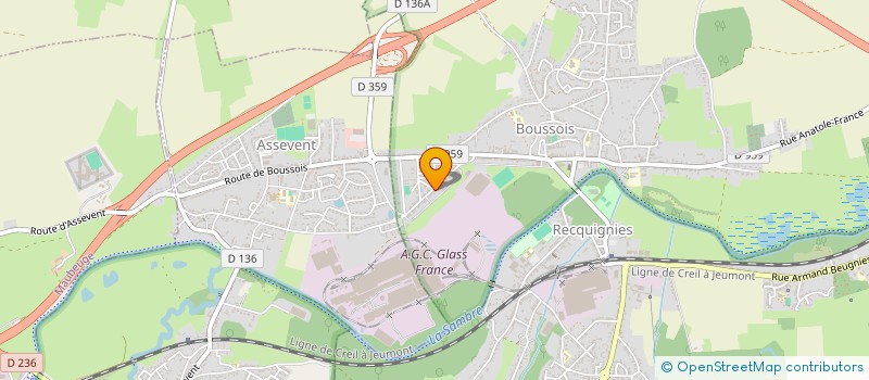 localisation de l'entreprise MADAME MARIE-CLEMENCE DRANCOURT  BOUSSOIS