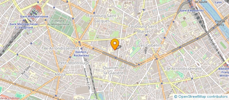 localisation de l'entreprise MADAME MARIE CLEMENT  PARIS