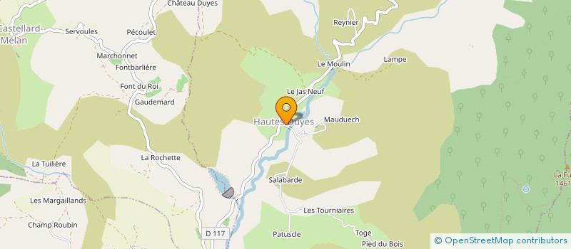localisation de l'entreprise MADAME MARIE CLEMENT à HAUTES DUYES