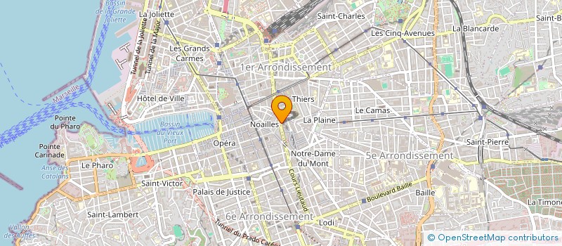 localisation de l'entreprise MADAME MARIE CLEMENTINE DEFOSSE à MARSEILLE