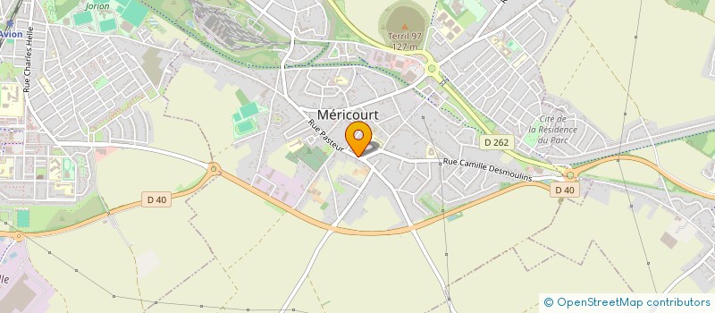 localisation de l'entreprise MADAME MARIE-CLEMENTINE ROUSSEAUX  MERICOURT