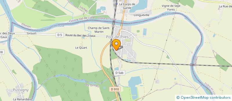 localisation de l'entreprise MADAME MARIE CLERC  PORT-DE-PILES