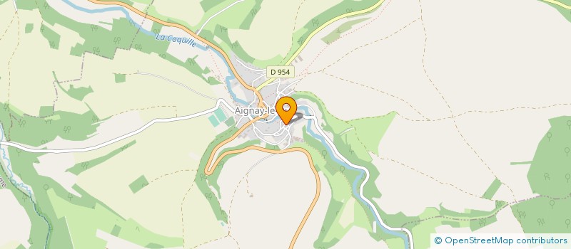 localisation de l'entreprise MADAME MARIE CLERIN à AIGNAY-LE-DUC