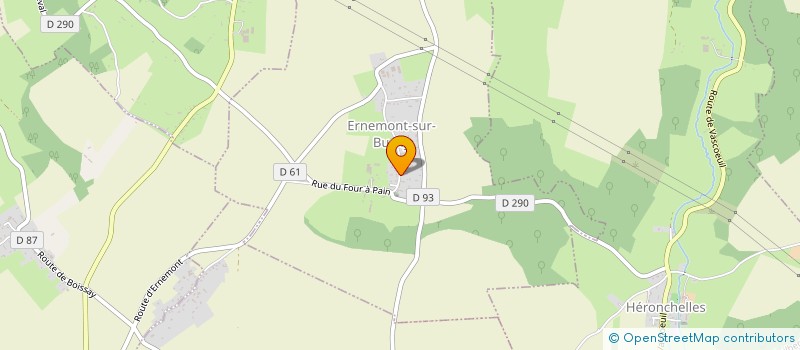 localisation de l'entreprise MADAME MARIE COCAGNE à ERNEMONT-SUR-BUCHY