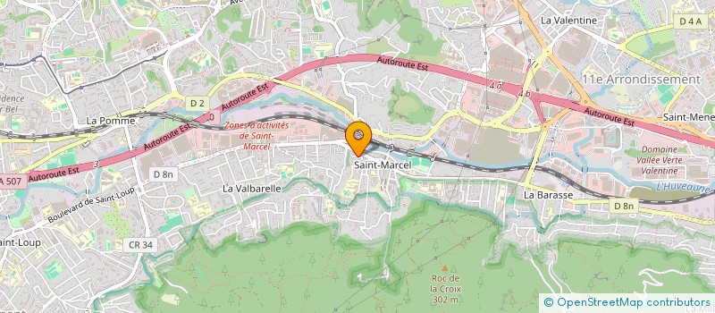 localisation de l'entreprise MADAME MARIE CODRON  MARSEILLE