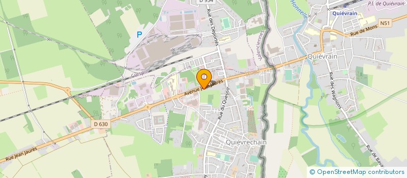 localisation de l'entreprise MADAME MARIE COECKX  QUIEVRECHAIN