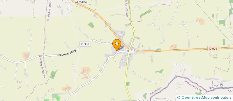 localisation de l'entreprise MADAME MARIE COEFFETIER  BUAIS-LES-MONTS