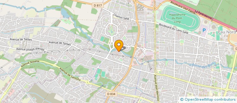 localisation de l'entreprise MADAME MARIE COELHO à LONS