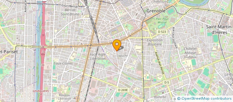 localisation de l'entreprise MADAME MARIE COILLARD à GRENOBLE