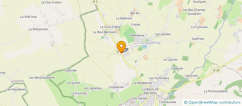 localisation de l'entreprise MADAME MARIE COILLE  LONGAULNAY