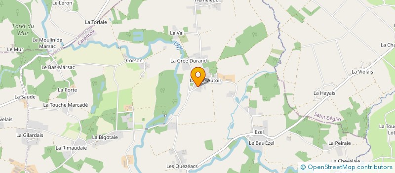 localisation de l'entreprise MADAME MARIE COLLEAUX à CARENTOIR
