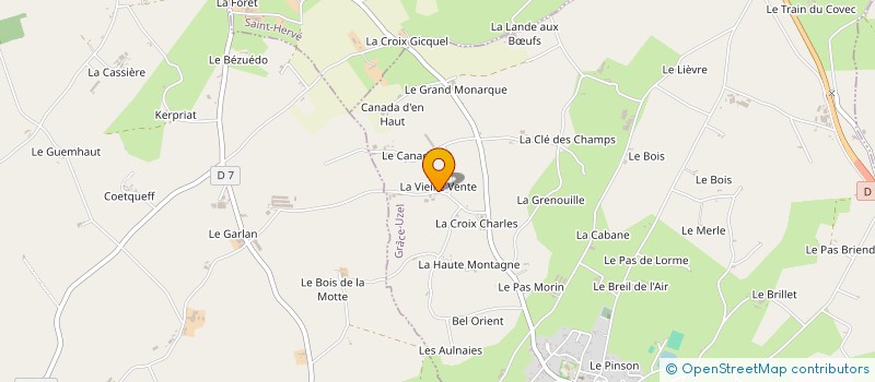 localisation de l'entreprise MADAME MARIE COLLET  GRACE-UZEL