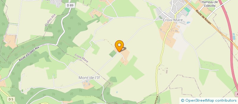 localisation de l'entreprise MADAME MARIE COLLIER  CROIX-MARE